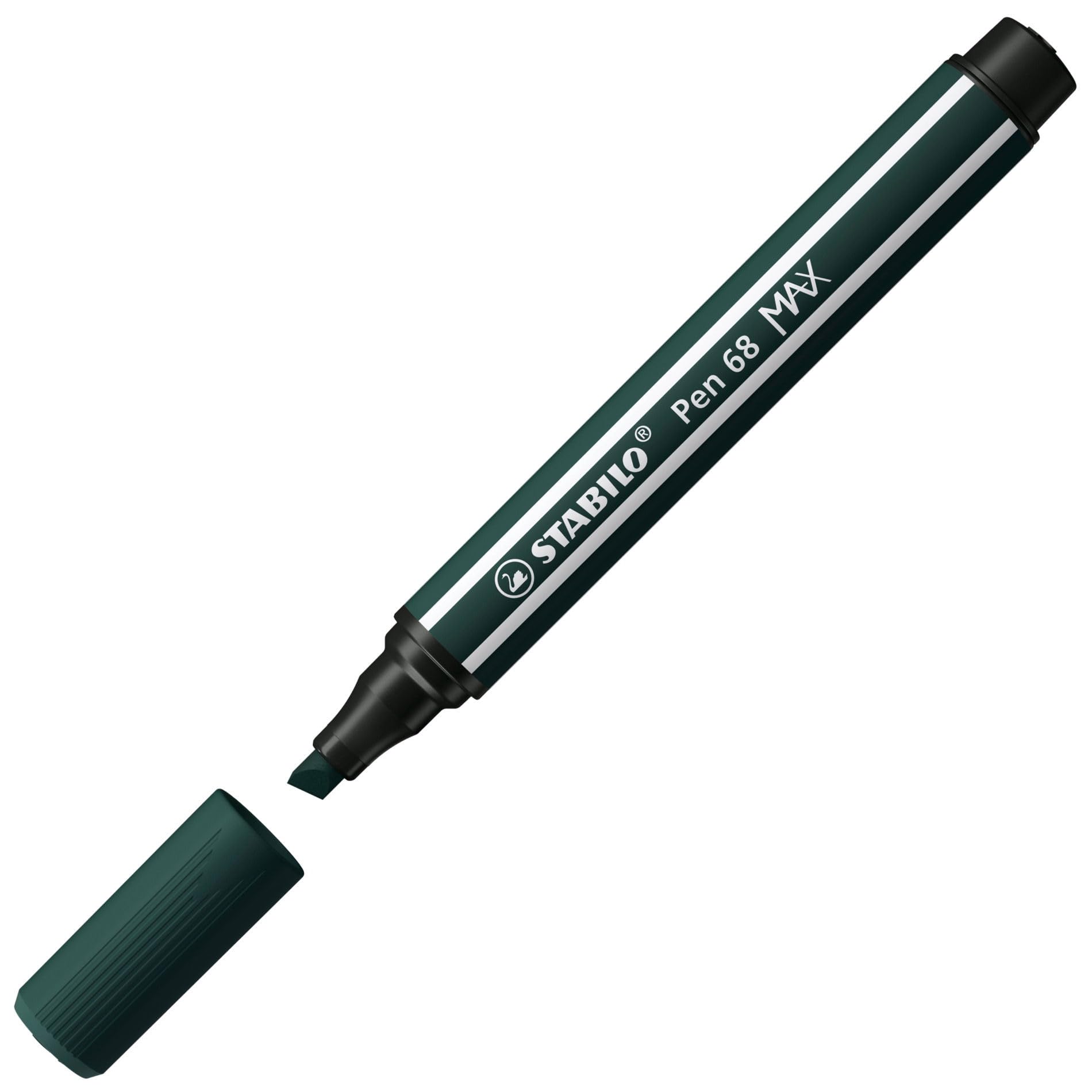 STABILO - Pen 68 MAX - Premium Fibre-Tip Pen with Chisel Tip - ARTY - Pack of 24 - Assorted colors - Image 3