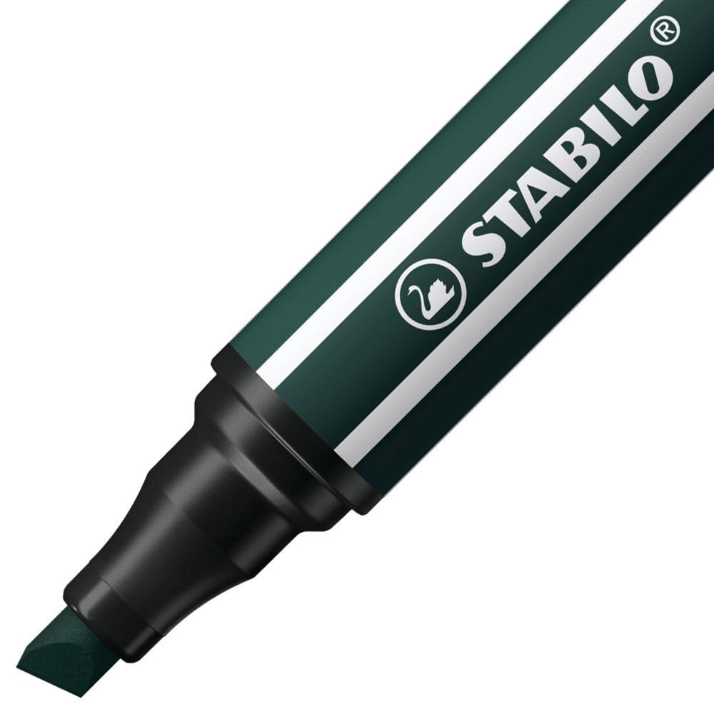 STABILO - Pen 68 MAX - Premium Fibre-Tip Pen with Chisel Tip - ARTY - Pack of 24 - Assorted colors - Image 4
